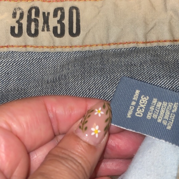 Mens Jeans - Converse Vintage Straight Dark Wash - Picture 5 of 7